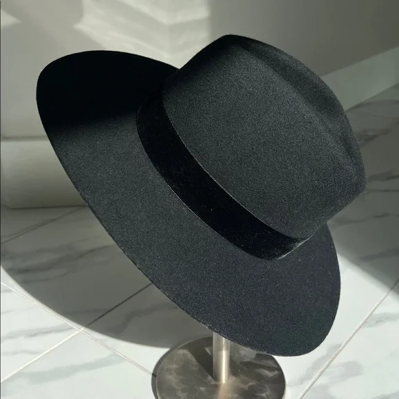 Lack Of Color Black Benson Wool Hat Women’s Size L